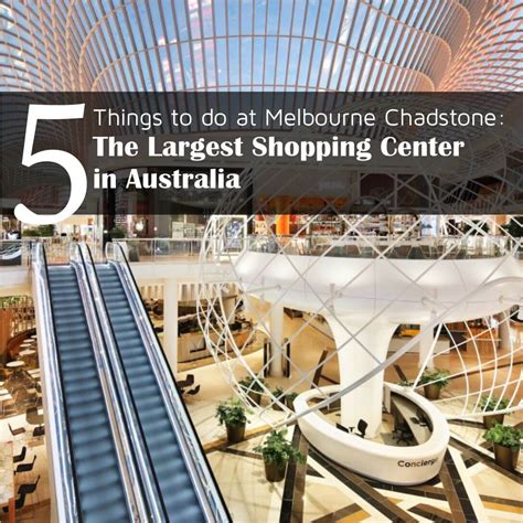 things to do at Chadstone